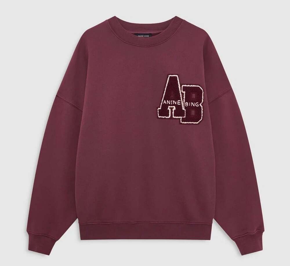 Anine Bing - Miles Rock'n'Roll Sweat Organic Cotton - size Small